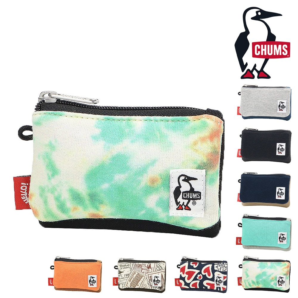 チャムス コインケース カードケース 小銭入れ キーコインケース カードコインケーススウェットナイロン CH60-3456 メンズ レディース キッズ 誕生日プレゼント ギフト  【正規代理店】 8.キャニオンダイ -603456z358 bfss25