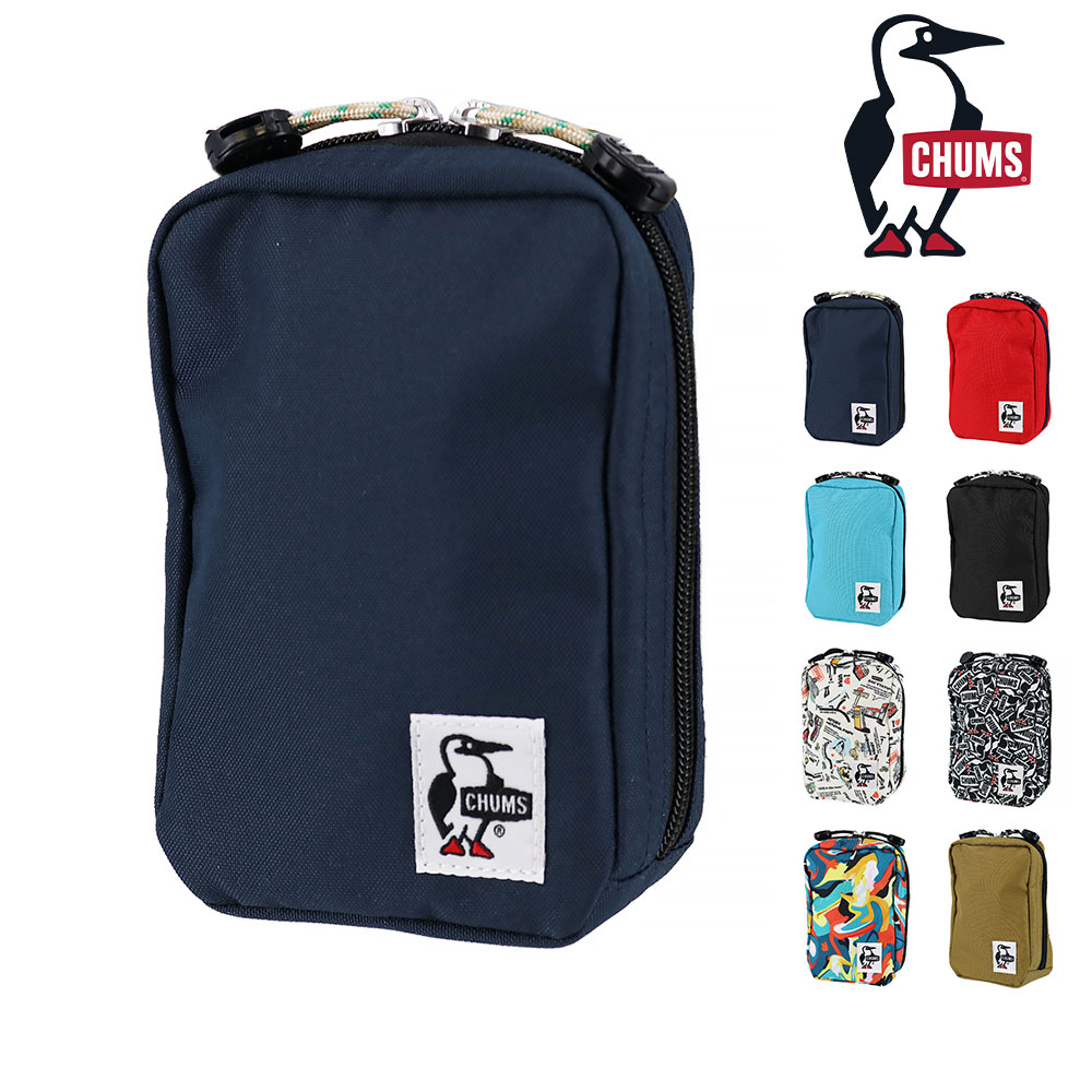 チャムス CHUMS マルチポーチ Recycle Standing Pouch リサイクル スタンディングポーチ ch60-3469 2.ネイビー -99x603469n001 bfss25