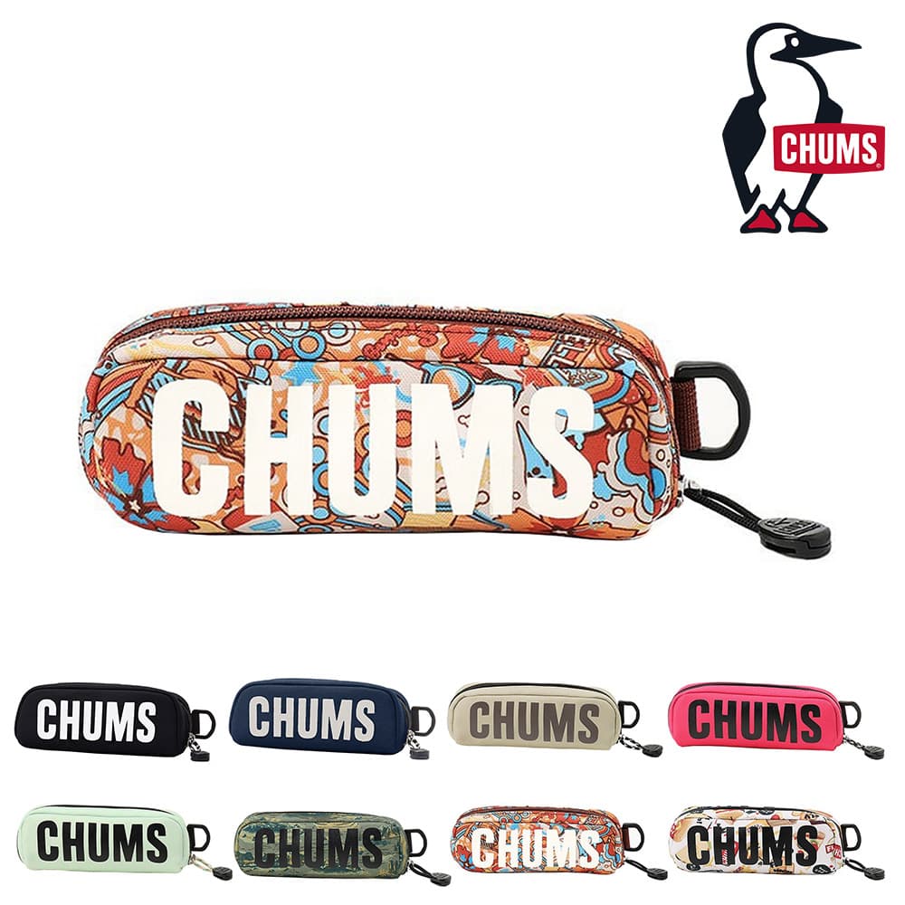 チャムス ポーチ 小物入れ ペンケース メガネケース リサイクルチャムスグラシーズマルチケース CH60-3491 メンズ レディース キッズ 誕生日プレゼント ギフト 7.ヒッピートリップ -603491z350