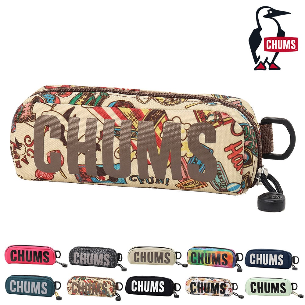 チャムス 小物 雑貨 ポーチ ケース 小物入れ ペンケース メガネケース CHUMS リサイクルチャムスグラシーズマルチケース CH60-3491 メンズ レディース キッズ プレゼント ギフト ラッピング無料 正規代理店 8.サーカス -603491z402