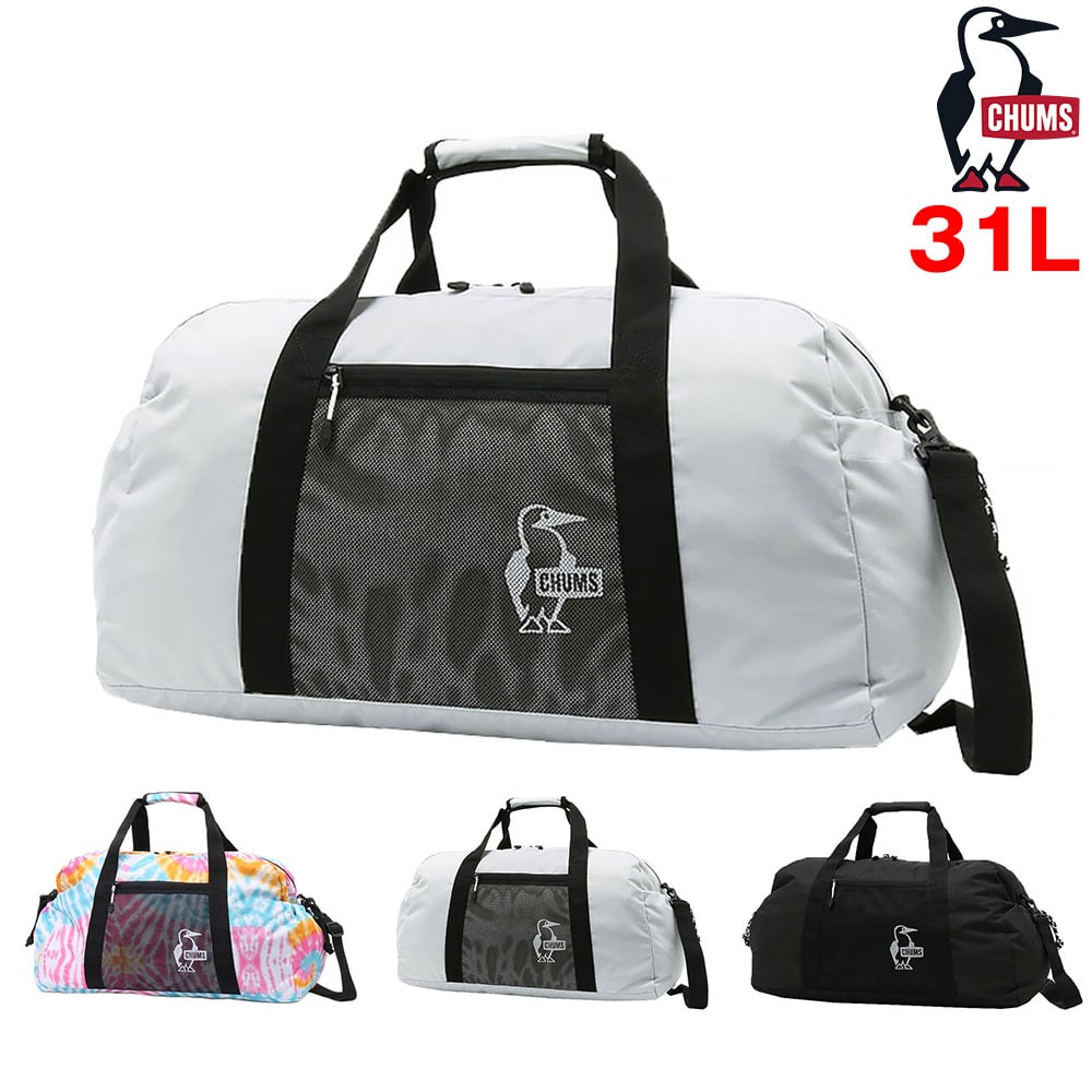 チャムス CHUMS 2WAYボストンバッグ Easy-Go Club Gym Duffle イージーゴー クラブジムダッフル ch60-3519 2.ライトグレー -99x603519g020