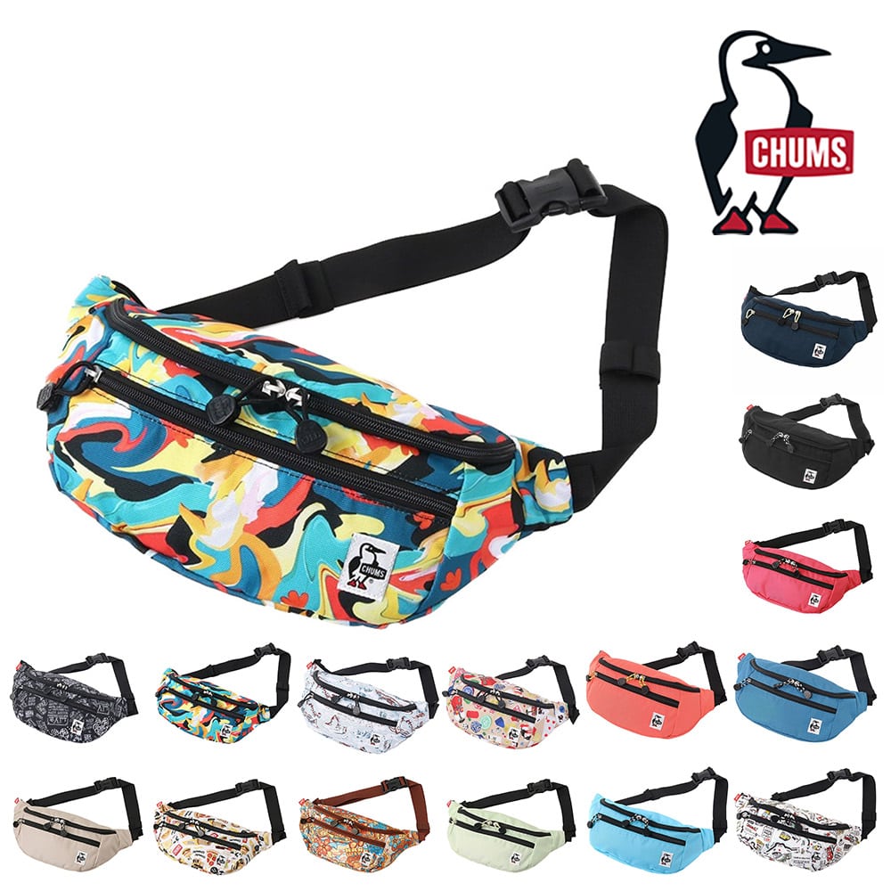 チャムス バッグ ウエストバッグ ボディバッグ ショルダー ヒップバッグ CHUMS リサイクルスモールウエストポーチ CH60-3529 CH60-3964 メンズ レディース キッズ 送料無料 誕生日プレゼント ギフト ラッピング無料 【正規代理店】 10.マーブル -603529z307 bfss25
