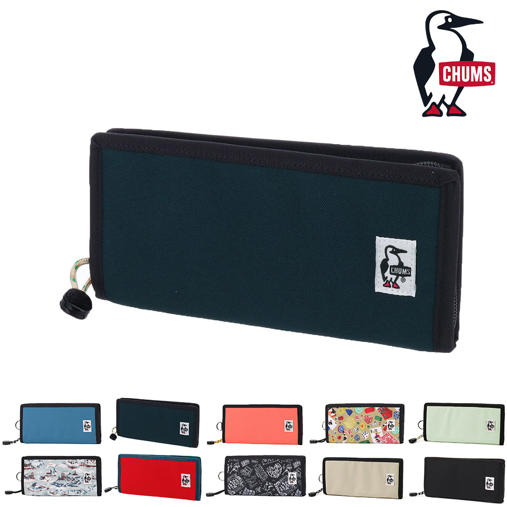 チャムス 財布 長財布 ラウンドファスナー 小銭入れあり CHUMS リサイクルビルフォルドウォレット CH60-3568 メンズ レディース キッズ 送料無料 誕生日プレゼント ギフト 【正規代理店】 2.ネイビー -99x603568n001 bfss25