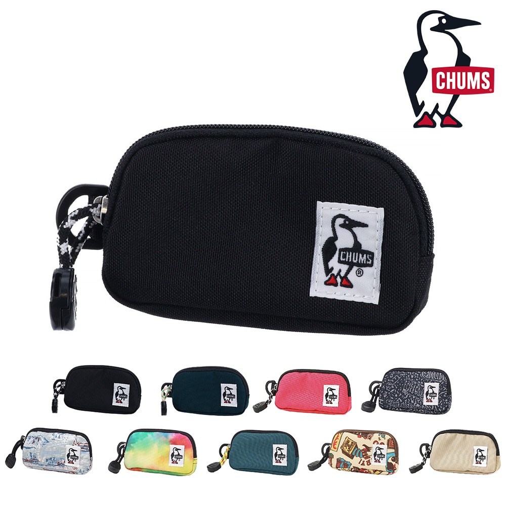 チャムス 財布 コインケース 小銭入れ ポーチ ケース 小物入れ CHUMS リサイクルコインケース CH60-3572 メンズ レディース キッズ 誕生日プレゼント ギフト 一粒万倍日 吉日 【正規代理店】 1.ブラック -99x603572k001 bfss25