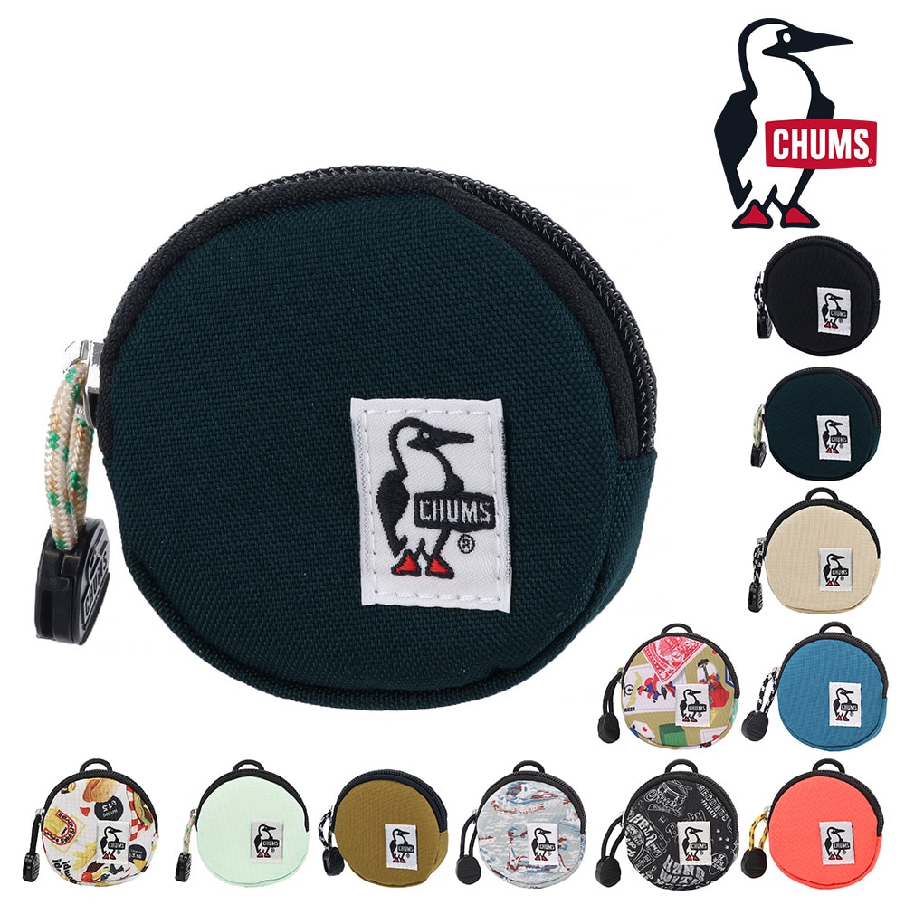 チャムス 財布 雑貨 コインケース 小銭入れ ポーチ ケース CHUMS リサイクルラウンドコインケース CH60-3573 メンズ レディース キッズ 誕生日プレゼント ギフト 一粒万倍日 吉日 【正規代理店】 2.ネイビー -99x603573n001