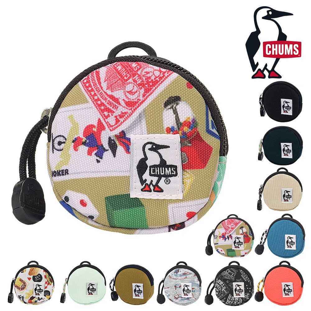 チャムス 財布 雑貨 コインケース 小銭入れ ポーチ ケース CHUMS リサイクルラウンドコインケース CH60-3573 メンズ レディース キッズ 誕生日プレゼント ギフト 一粒万倍日 吉日 【正規代理店】 6.トイズ -603573z379