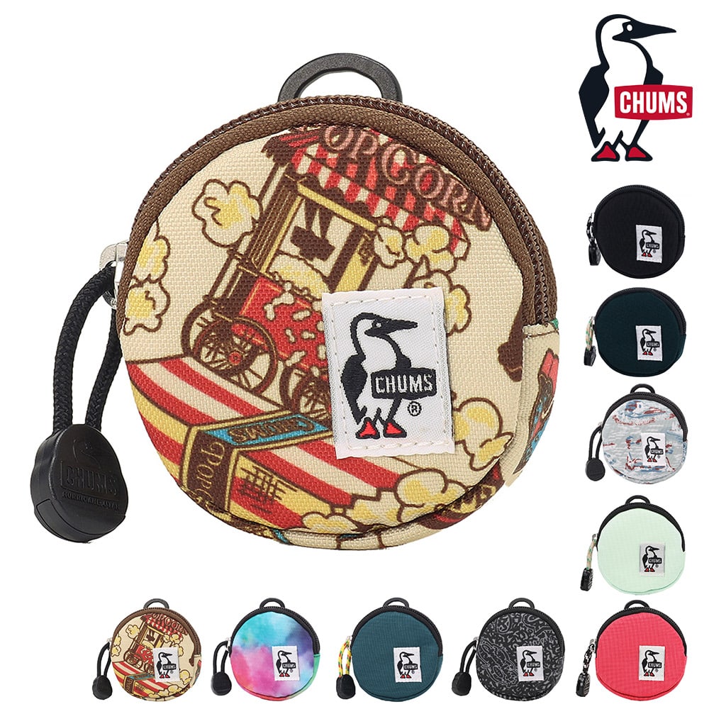 チャムス 財布 雑貨 コインケース 小銭入れ ポーチ ケース CHUMS リサイクルラウンドコインケース CH60-3573 メンズ レディース キッズ 誕生日プレゼント ギフト ラッピング無料 一粒万倍日 吉日 正規代理店 8.サーカス -603573z402