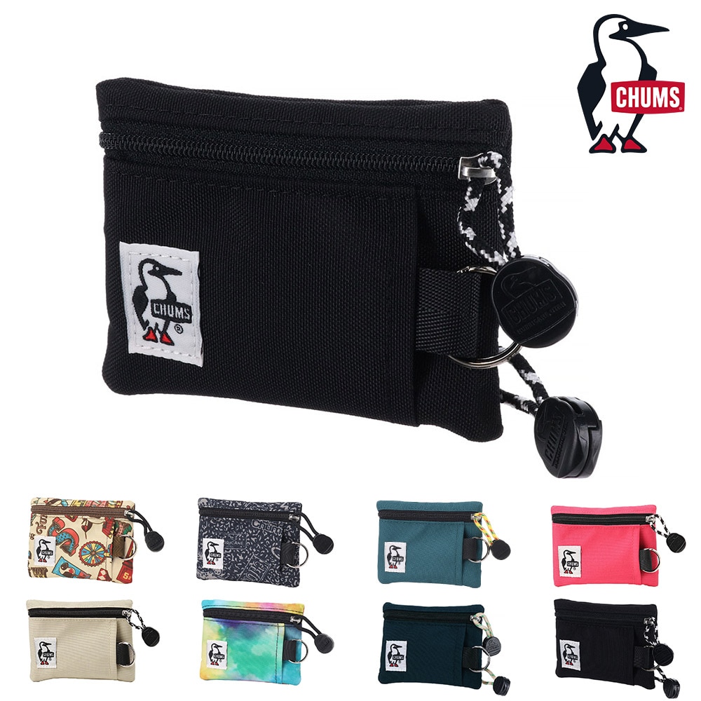 チャムス 財布 キーケース コインケース 小銭入れ スマートキーケース 鍵入れ CHUMS リサイクルキーコインケース CH60-3574 メンズ レディース キッズ 誕生日プレゼント ギフト 一粒万倍日 吉日 【正規代理店】 1.ブラック -99x603574k001