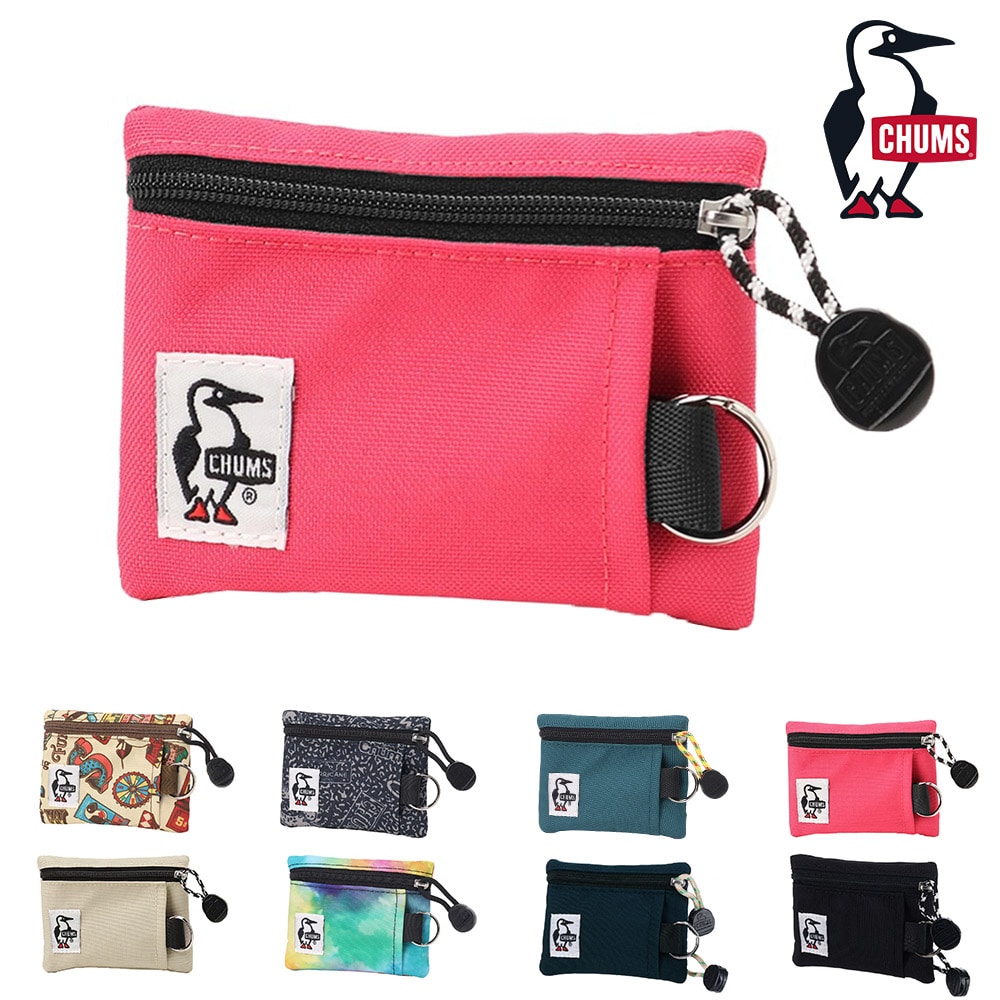 チャムス 財布 キーケース コインケース 小銭入れ スマートキーケース 鍵入れ CHUMS リサイクルキーコインケース CH60-3574 メンズ レディース キッズ 誕生日プレゼント ギフト ラッピング無料 一粒万倍日 正規代理店 4.ピンク -603574r018