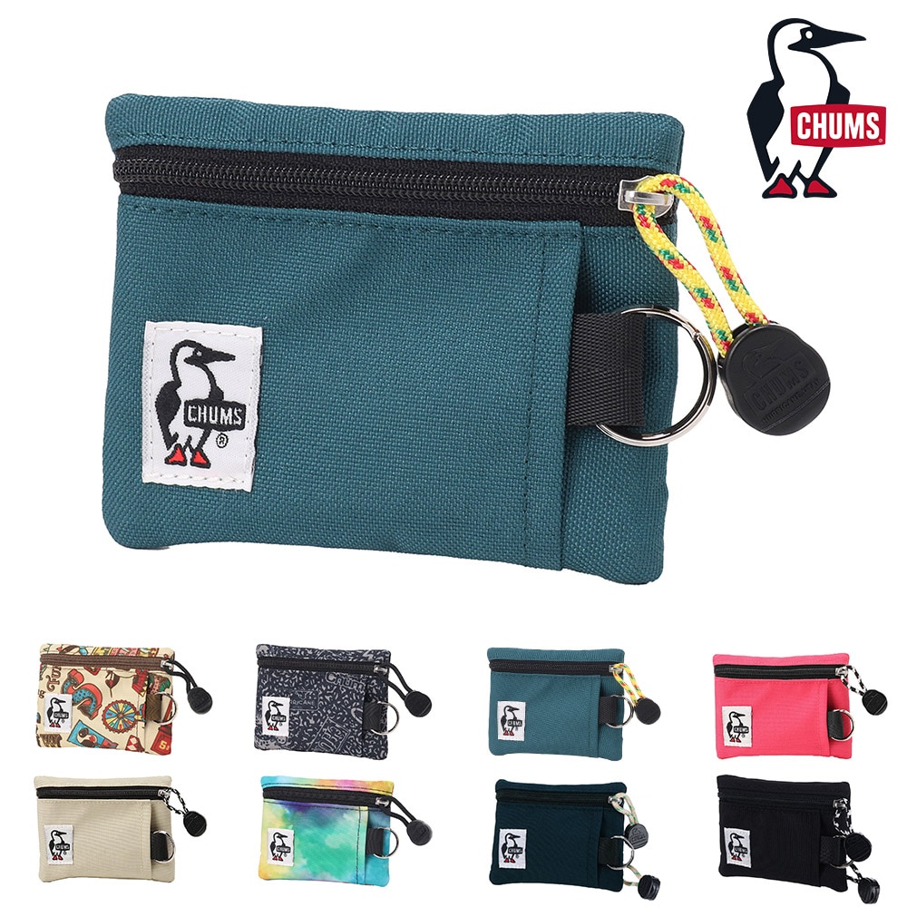 チャムス 財布 キーケース コインケース 小銭入れ スマートキーケース 鍵入れ CHUMS リサイクルキーコインケース CH60-3574 メンズ レディース キッズ 誕生日プレゼント ギフト ラッピング無料 一粒万倍日 正規代理店 5.ディープティール -603574t035