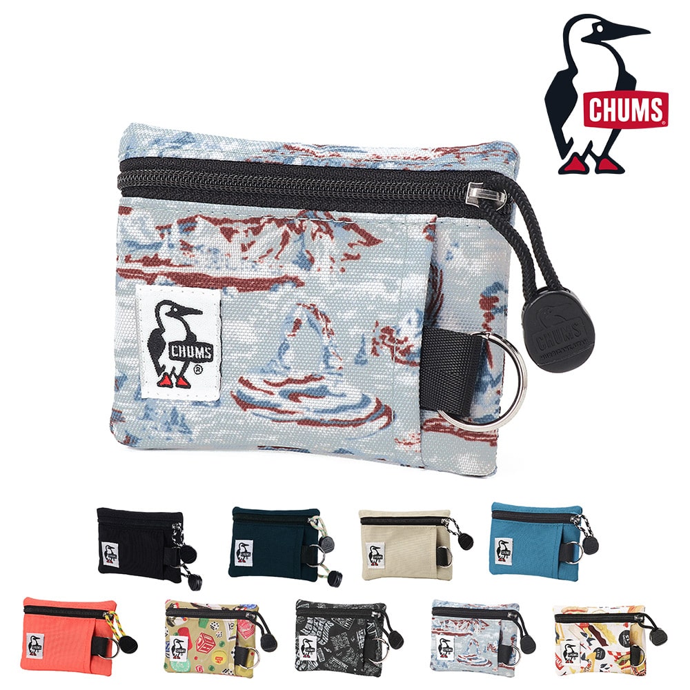 チャムス 財布 キーケース コインケース 小銭入れ スマートキーケース 鍵入れ CHUMS リサイクルキーコインケース CH60-3574 メンズ レディース キッズ 誕生日プレゼント ギフト 一粒万倍日 吉日 【正規代理店】 8.Winter MT.カモ -603574z381