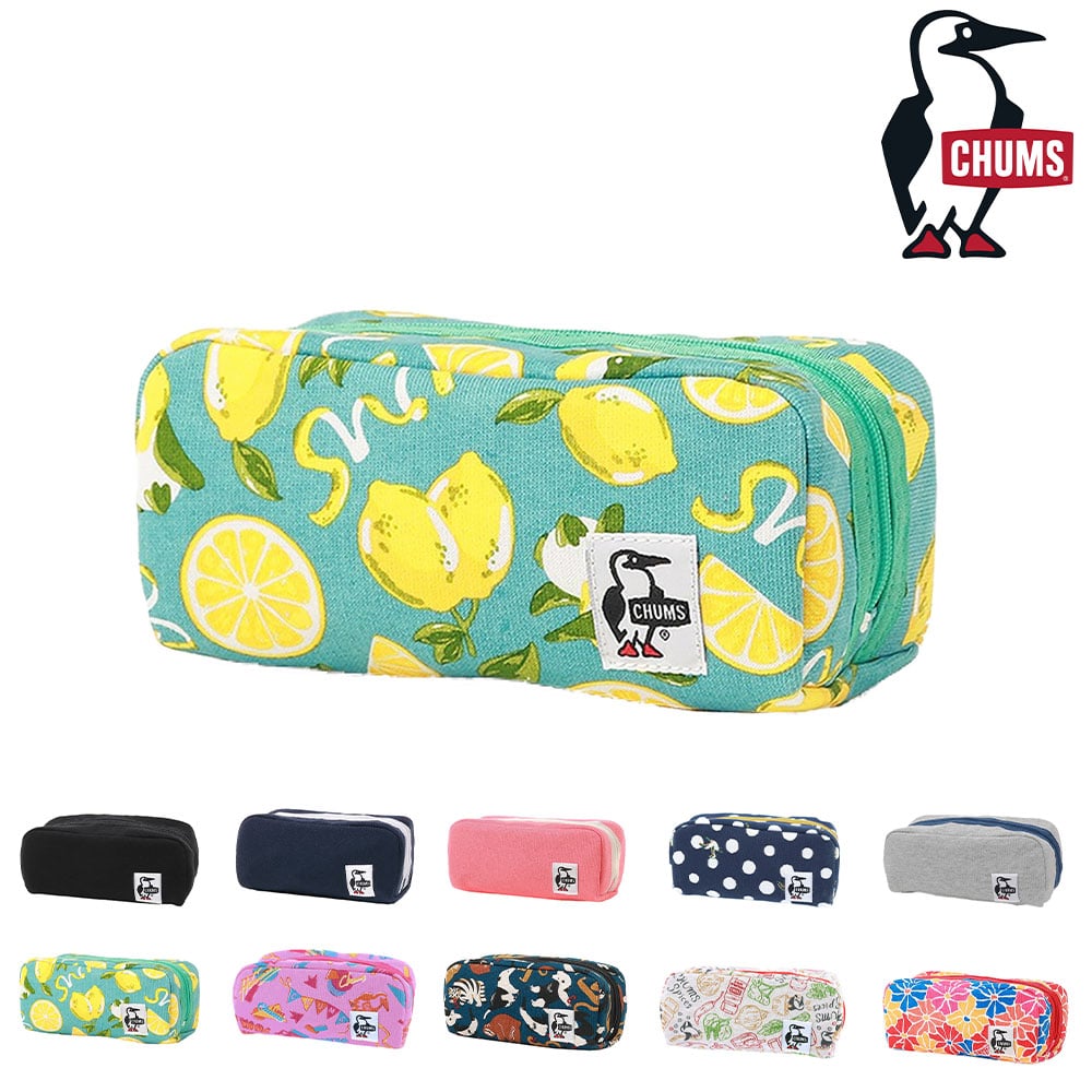チャムス 小物入れ ポーチ ペンケース CHUMS ハリケーンポーチ スウェット CH60-3592 メンズ レディース キッズ プレゼント ギフト 【正規代理店】 5.CHUMSレモン -603592z353 bfss25