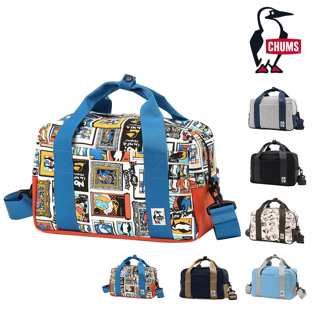 チャムス バッグ カメラバッグ ショルダーバッグ 2WAY CHUMS スウェットナイロン カメラボストン 5L CH60-3603 メンズ レディース キッズ 送料無料 誕生日プレゼント ギフト ラッピング無料 【正規代理店】 6.アートブービー -603603z378 bfss25