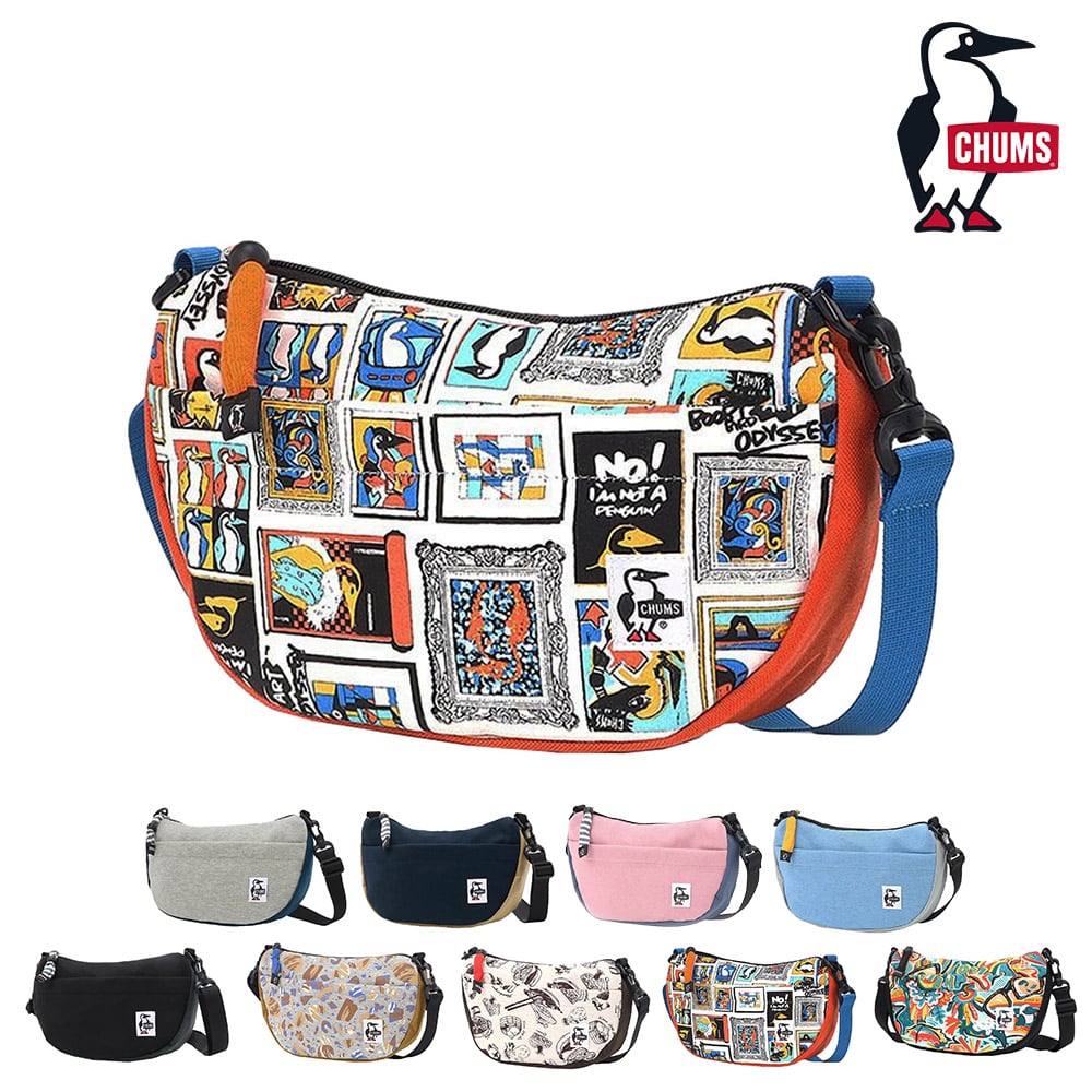 チャムス バッグ ショルダーバッグ ショルダー ポーチ CHUMS スウェットナイロン ミニバナナショルダー 2.5L A5 CH60-3609 メンズ レディース キッズ 送料無料 誕生日プレゼント ギフト ラッピング無料 【正規代理店】 8.アートブービー -603609z378