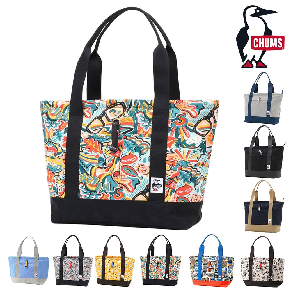 チャムス バッグ トートバッグ マザーズバッグ 肩かけバッグ CHUMS トートバッグスウェットナイロン 15L A4サイズ B5サイズ CH60-3618 CH60-3974 メンズ レディース 送料無料 誕生日プレゼント ギフト ラッピング無料 【正規代理店】 7.ハッピーレインボー -603618z308 bfss25