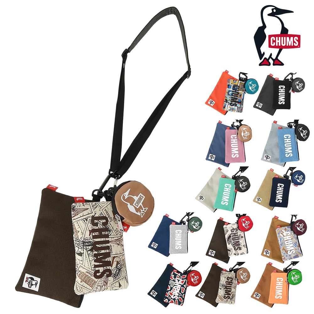 チャムス バッグ ショルダーポーチ 斜めがけ ミニショルダー コインケース セット CHUMS 3Pショルダーポーチスウェットナイロン CH60-3625 メンズ レディース キッズ 送料無料 誕生日プレゼント ギフト ラッピング無料 【正規代理店】 11.キッテ -603625z356 bfss25
