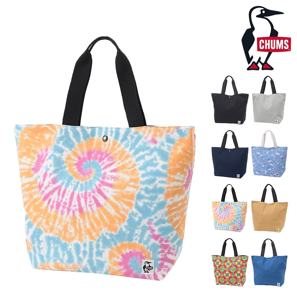 チャムス CHUMS トートバッグ 2way Friendly Tote Bag Sweat 2ウェイフレンドリートートバッグスウェット CH60-3651 5.タイダイSPR -99x603651z077
