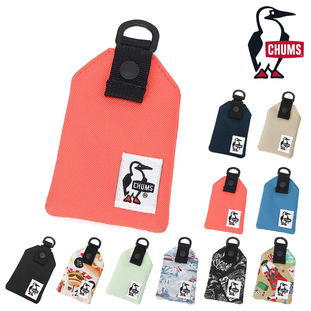 チャムス 財布 ポーチ ケース 御守り 小物入れ CHUMS リサイクルオマモリケース CH60-3730 メンズ レディース キッズ 誕生日プレゼント ギフト 一粒万倍日 吉日 【正規代理店】 5.コーラルオレンジ -603730d029
