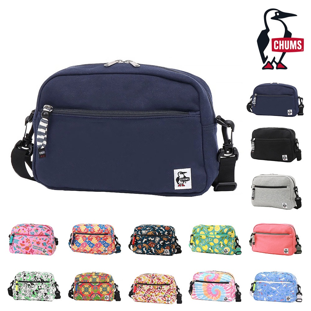 チャムス ショルダーバッグ マザーズバッグ 2WAY スモールトラペゾイドショルダー スウェット 4.5L CH60-3741 メンズ レディース プレゼント 3.ネイビー -99x603741n001 bfss25
