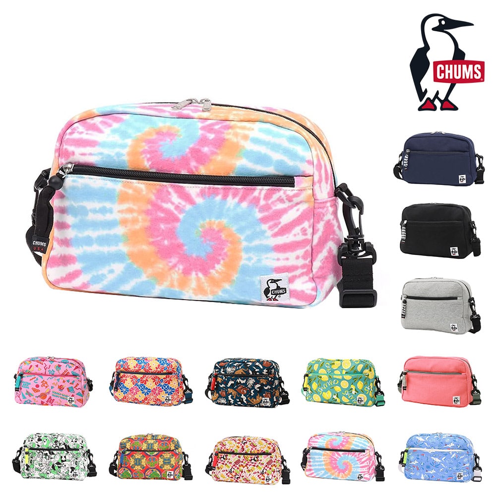 チャムス ショルダーバッグ マザーズバッグ 2WAY スモールトラペゾイドショルダー スウェット 4.5L CH60-3741 メンズ レディース プレゼント 10.タイダイSPR -99x603741z077 bfss25