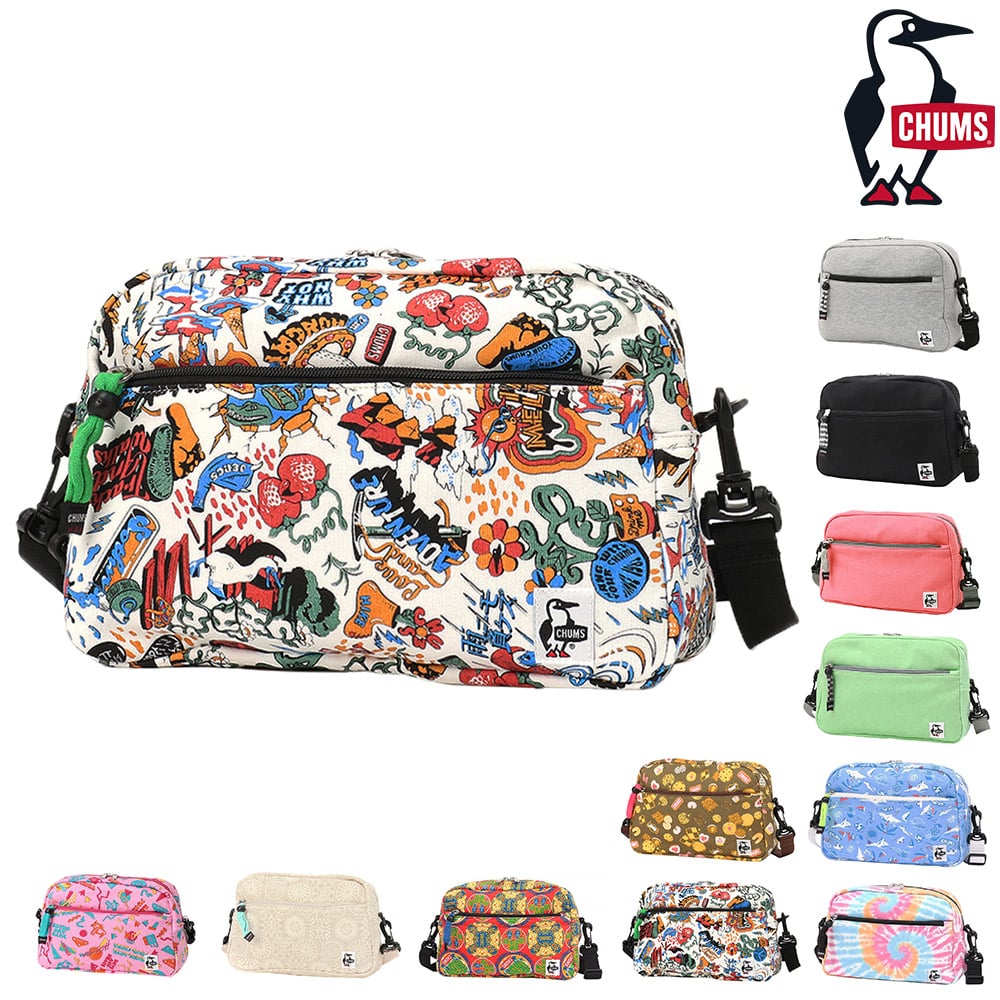 チャムス バッグ ショルダーバッグ ポーチ マザーズバッグ 2WAY CHUMS スモールトラペゾイドショルダー スウェット 4.5L CH60-3588 CH60-3741 メンズ レディース キッズ プレゼント 送料無料 プレゼント ラッピング無料 7.ウォークス -603741z375