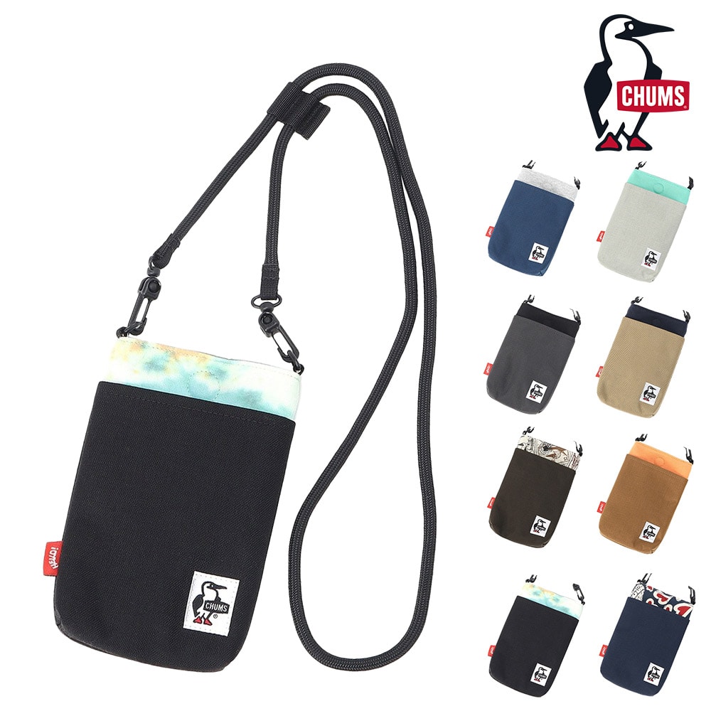 チャムス ショルダーバッグ ショルダーポーチ ミニショルダー ロープショルダーポーチスウェットナイロン CH60-3815 メンズ レディース キッズ 誕生日プレゼント ギフト 8.キャニオンダイ -603815z358 bfss25