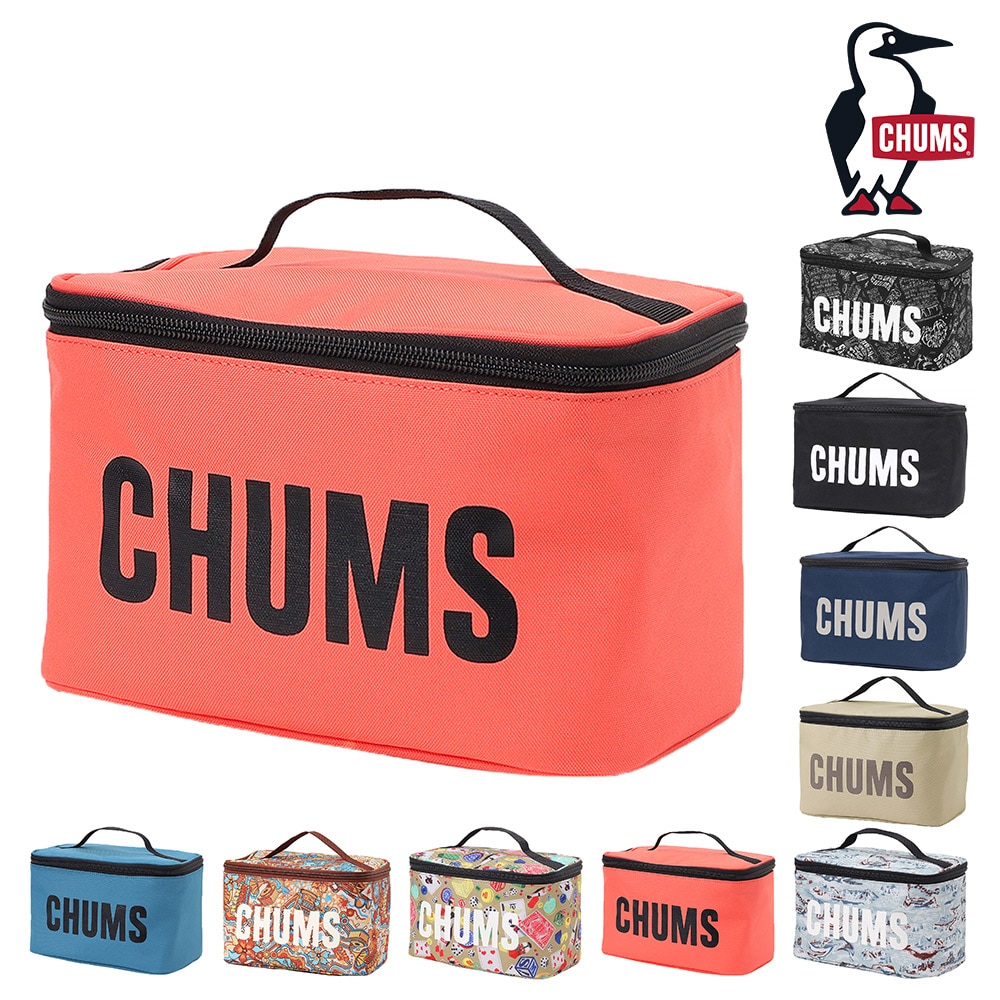チャムス バッグ 保冷バッグ ボックスバッグ ランチバッグ CHUMS リサイクルチャムスビール＆スパイスボックス CH60-3827 メンズ レディース キッズ 送料無料 誕生日プレゼント ギフト ラッピング無料【正規代理店】 5.コーラルオレンジ -603827d029