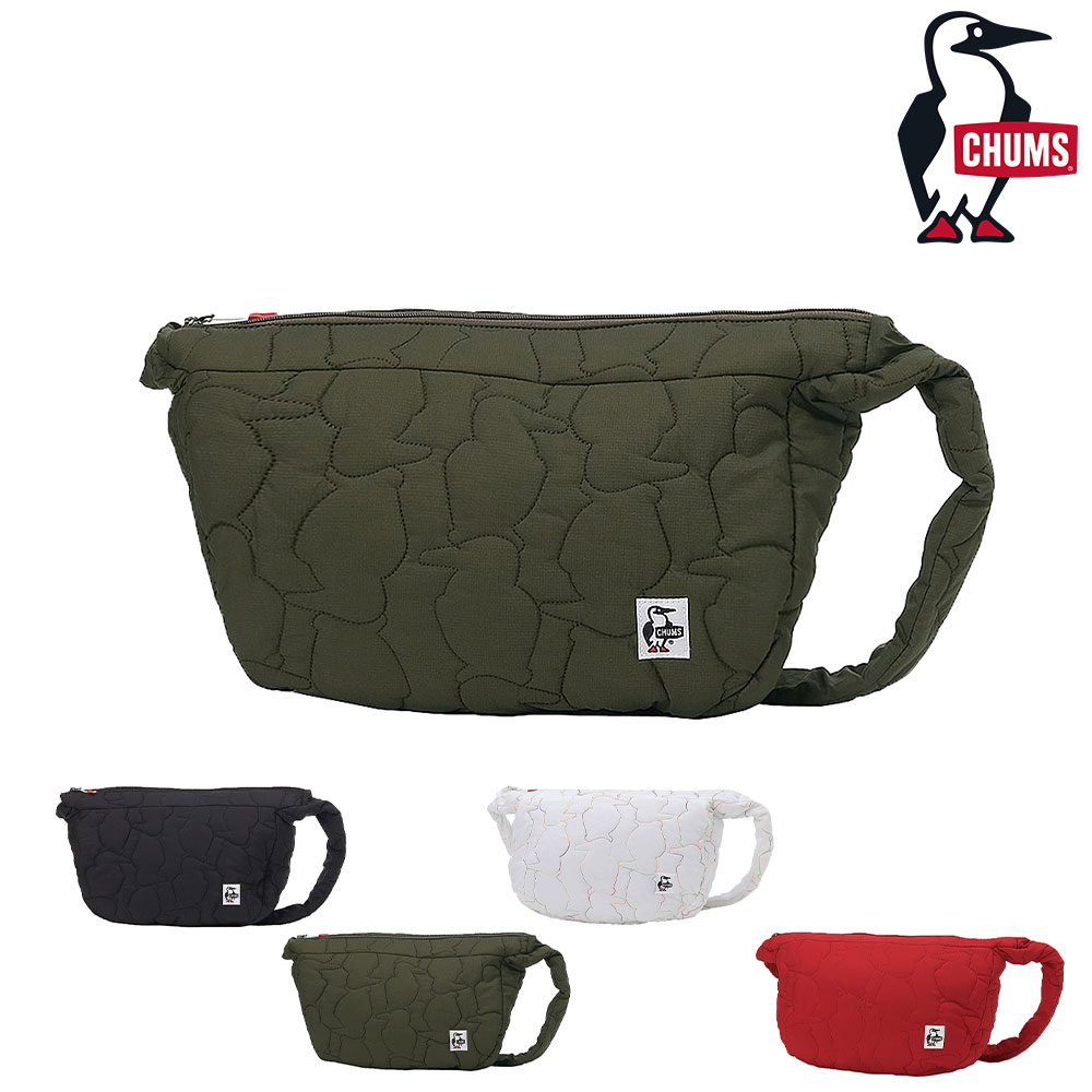 チャムス CHUMS BOOBY STITCH SHOULDER BAG ブービーステッチショルダーバッグ ch60-3840 3.オリーブ -603840m032 bfss25