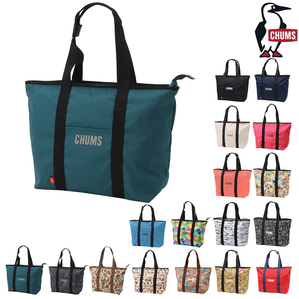 【母の日】 チャムス バッグ トート トートバッグ CHUMS リサイクルチャムスデイリートート 25L A3サイズ対応 CH60-3845 メンズ レディース キッズ 送料無料 人気 正規代理店 5.ディープティール -603845t035