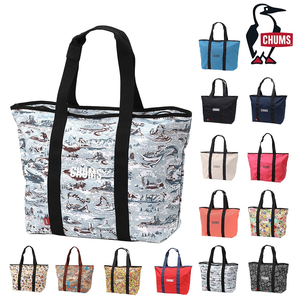 チャムス バッグ トート トートバッグ CHUMS リサイクルチャムスデイリートート 25L A3サイズ対応 CH60-3845 メンズ レディース キッズ 送料無料 人気 【正規代理店】 9.Winter MT.カモ -603845z381