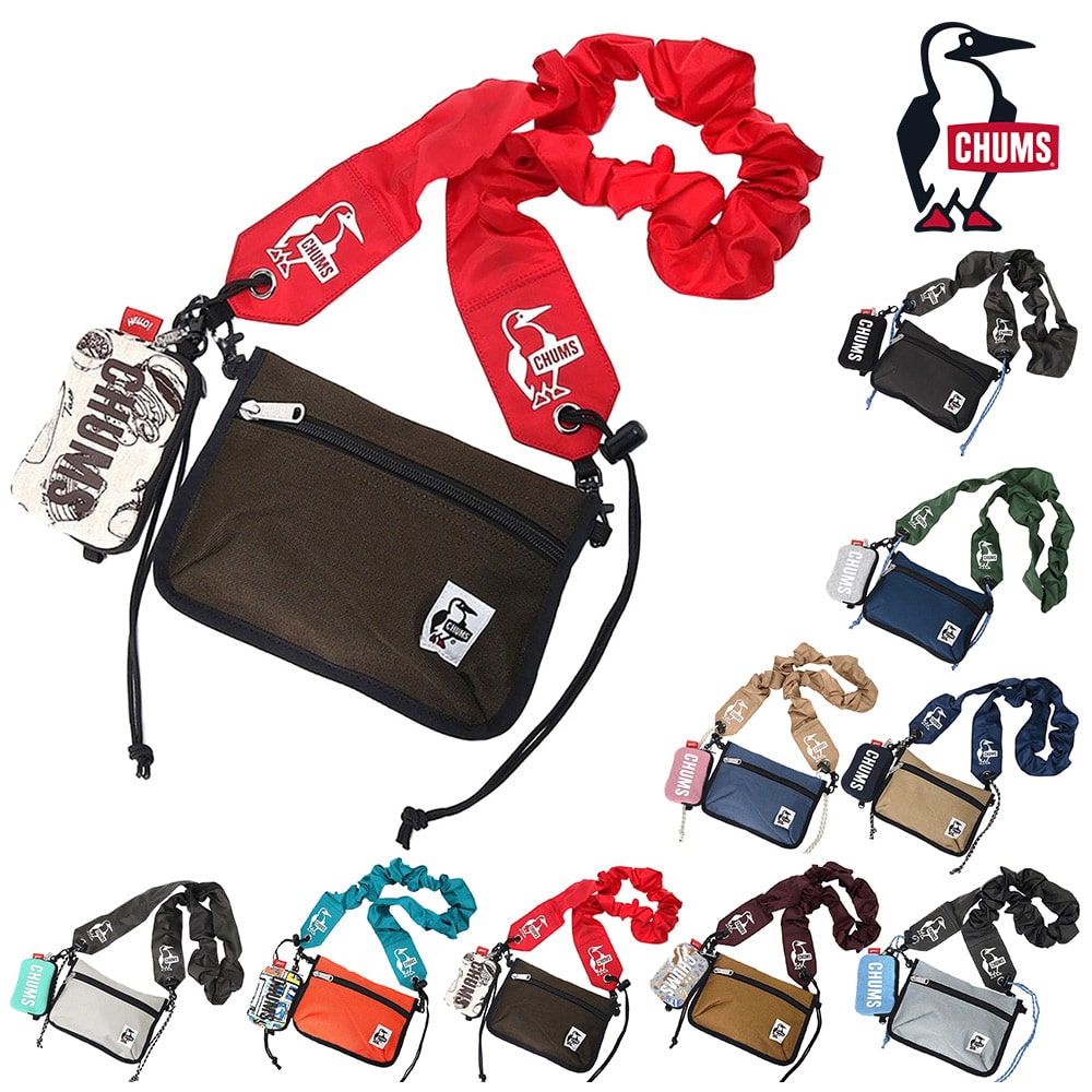 チャムス バッグ ショルダーバッグ ポーチ ミニ CHUMS ウェアラブルスリングショルダーバッグスウェットナイロン CH60-3880 メンズ レディース キッズ 送料無料 誕生日プレゼント ギフト ラッピング無料 【正規代理店】 7.フードジャーニー -603880z377 bfss25