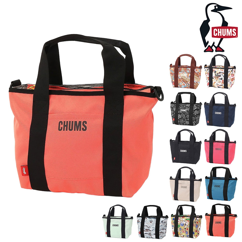 チャムス バッグ トートバッグ ハンドバッグ ミニ CHUMS リサイクルチャムスミニトートバッグ 6L A5サイズ CH60-3922 メンズ レディース キッズ 大容量 送料無料 誕生日プレゼント ギフト ラッピング無料 【正規代理店】 6.コーラルオレンジ -603922d029
