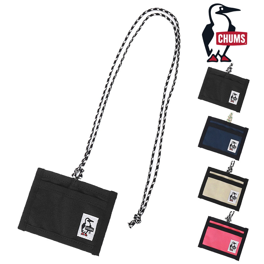 チャムス 財布 カードケース IDケース パスケース リサイクルIDカードケース CH60-3926 メンズ レディース キッズ 誕生日プレゼント ギフト 吉日 【正規代理店】 1.ブラック -603926k001