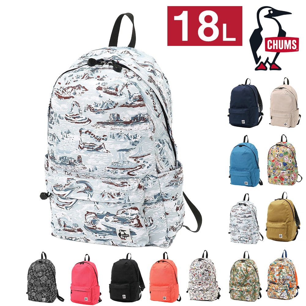 チャムス バッグ リュックサック デイパック バックパック CHUMS リサイクル ハリケーンデイパック 18L A4 CH60-3526 CH60-3961 メンズ レディース キッズ 送料無料 誕生日プレゼント ギフト ラッピング無料 【正規代理店】 9.Winter MT.カモ -603961z381