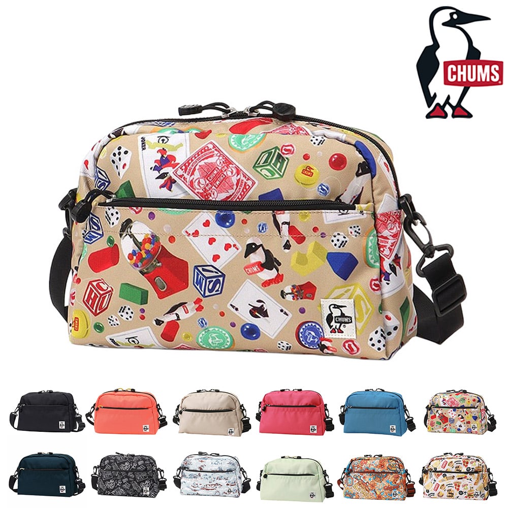 チャムス バッグ ショルダーバッグ ポーチ CHUMS リサイクル スモールトラペゾイドショルダー 6L B5サイズ CH60-3963 メンズ レディース キッズ 送料無料 誕生日プレゼント ギフト ラッピング無料 【正規代理店】 7.トイズ -603963z379 bfss25