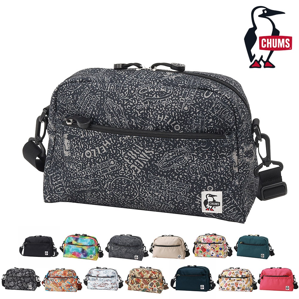 【母の日】 チャムス バッグ ショルダーバッグ ポーチ CHUMS リサイクル スモールトラペゾイドショルダー 6L B5サイズ CH60-3963 メンズ レディース キッズ 送料無料 誕生日プレゼント ギフト ラッピング無料 正規代理店 7.アーカイブ -603963z401