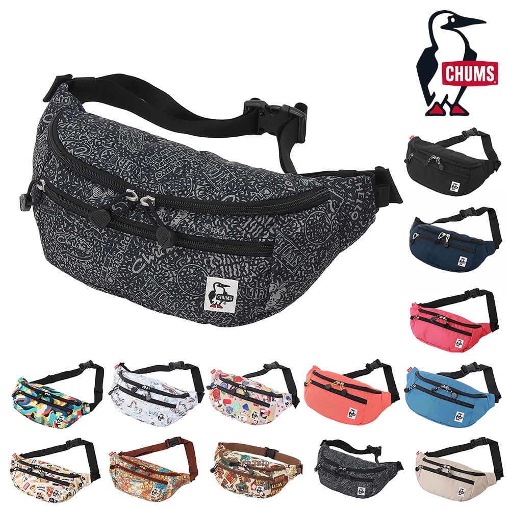 【母の日】 チャムス バッグ ウエストバッグ ボディバッグ ショルダー CHUMS リサイクルスモールウエストポーチ CH60-3529 CH60-3964 メンズ レディース キッズ 送料無料 プレゼント ギフト ラッピング無料 正規代理店 5.アーカイブ -603964z401
