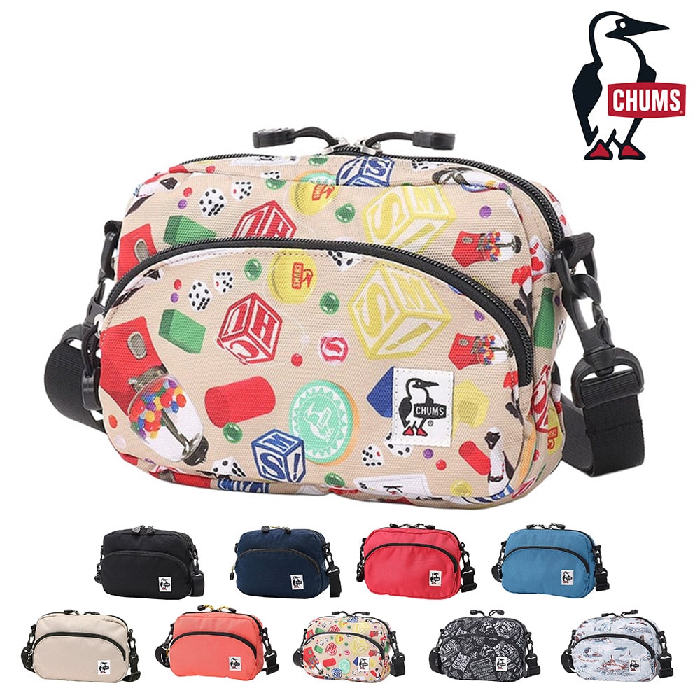チャムス バッグ ショルダーバッグ ミニ ポーチ 斜めがけ CHUMS リサイクルショルダーポーチ 3L B6サイズ CH60-3966 メンズ レディース キッズ 送料無料 誕生日プレゼント ギフト ラッピング無料 【正規代理店】 7.トイズ -603966z379