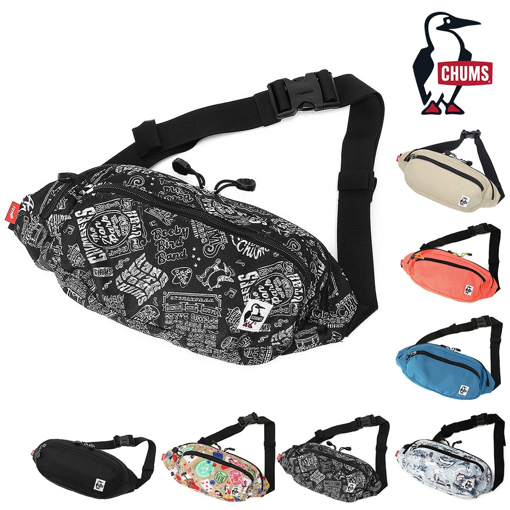 チャムス バッグ ヒップバッグ ボディバッグ CHUMS リサイクルスモールオーバルウエストパック 4L B6サイズ CH60-3969 メンズ レディース キッズ 送料無料 誕生日プレゼント ギフト ラッピング無料 【正規代理店】 6.ライブハウス -603969z380