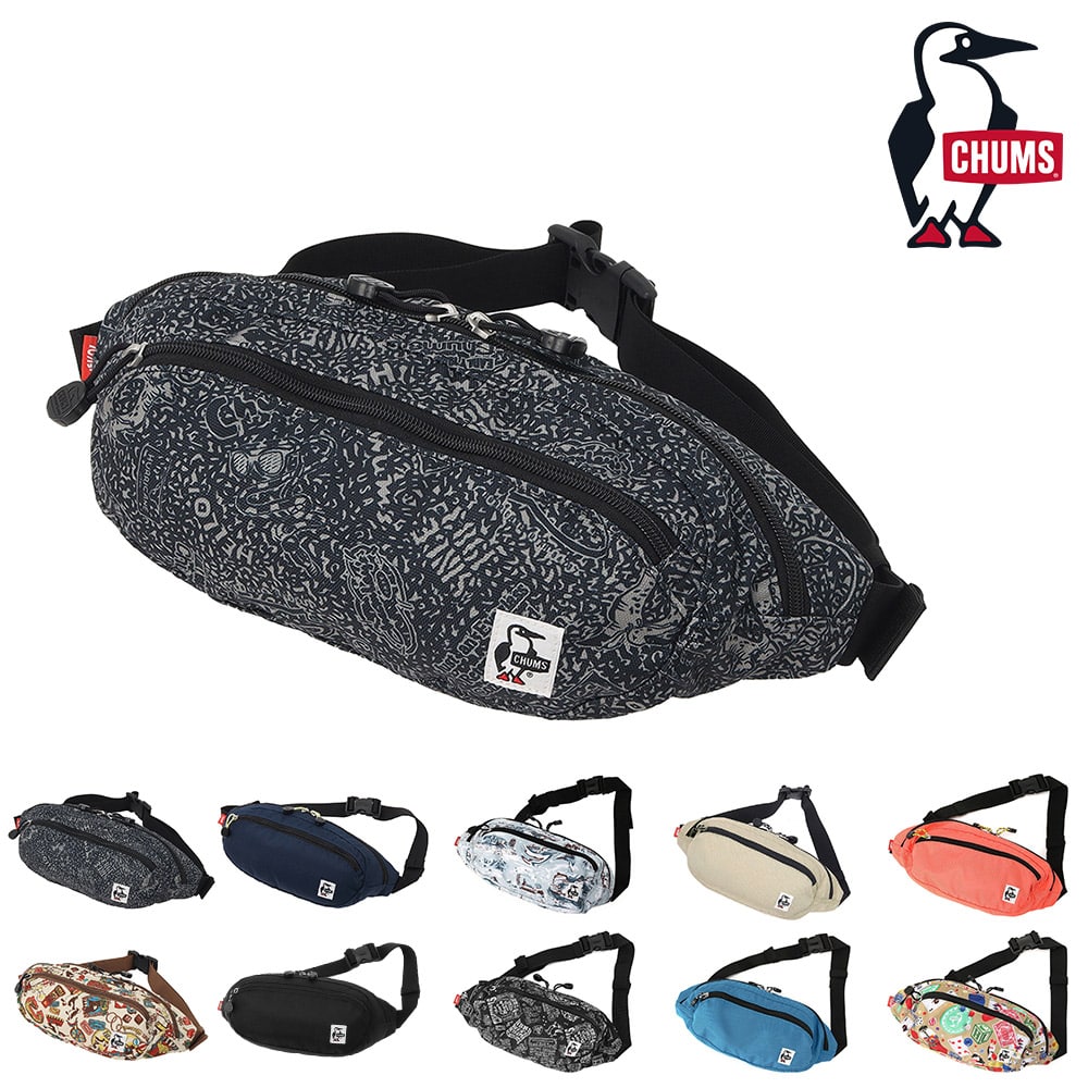 【母の日】 チャムス バッグ ウエストバッグ ボディバッグ CHUMS リサイクルスモールオーバルウエストパック 4L B6サイズ CH60-3969 メンズ レディース キッズ 送料無料 誕生日プレゼント ギフト ラッピング無料 正規代理店 4.アーカイブ -603969z401