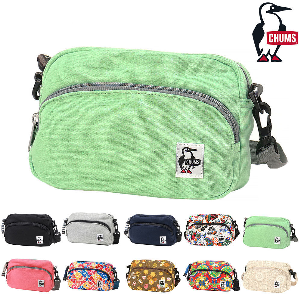 チャムス バッグ ショルダーバッグ ポーチ ショルダー 小さめ CHUMS ショルダーポーチスウェット 2.5L CH60-3590 CH60-3979 メンズ レディース キッズ 送料無料 誕生日プレゼント ギフト ラッピング無料 【正規代理店】 4.ミント -603979m062