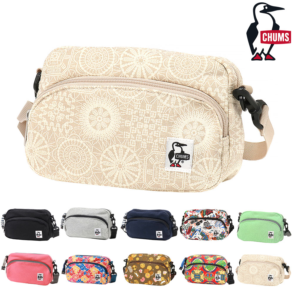 チャムス バッグ ショルダーバッグ ポーチ ショルダー 小さめ CHUMS ショルダーポーチスウェット 2.5L CH60-3590 CH60-3979 メンズ レディース キッズ 送料無料 誕生日プレゼント ギフト ラッピング無料 【正規代理店】 5.レース -603979z373