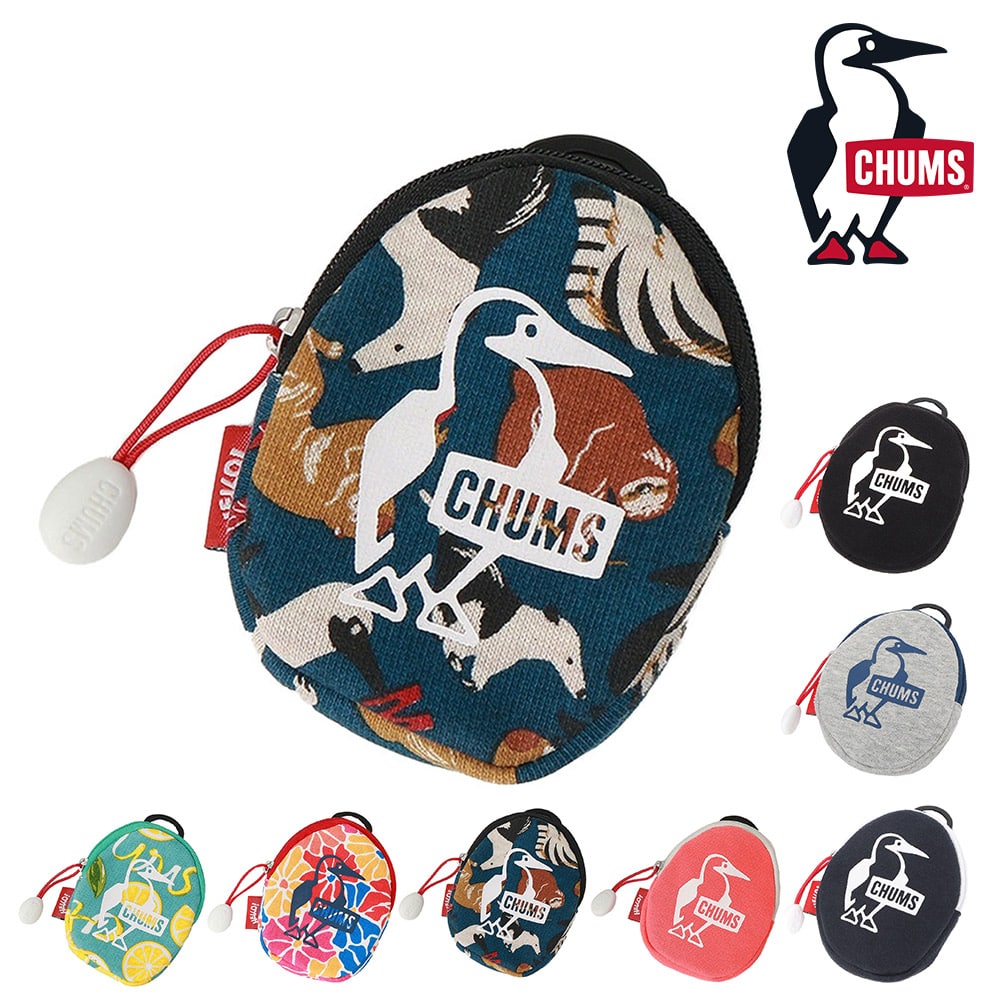 チャムス 財布 ポーチ ケース コインケース 小銭入れ 小物入れ CHUMS エッグコインケーススウェット CH60-3981 メンズ レディース キッズ 誕生日プレゼント ギフト  【正規代理店】 6.アニマルズ -603981z354