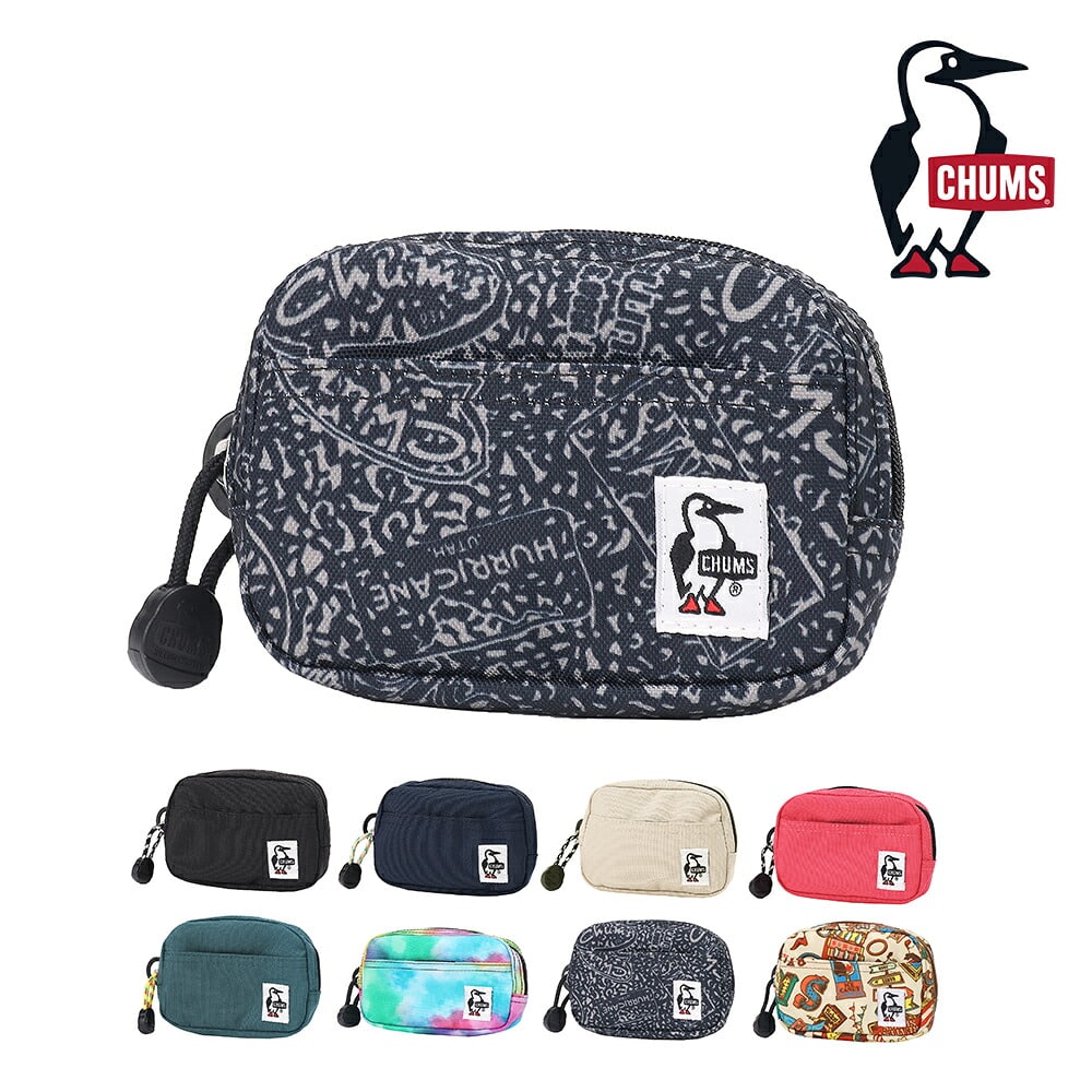 チャムス ポーチ ミニ 薄型 小物入れ CHUMS リサイクルデュアルソフトケース CH60-3987 メンズ レディース キッズ 誕生日プレゼント ギフト ラッピング無料 正規代理店 7.アーカイブ -603987z401