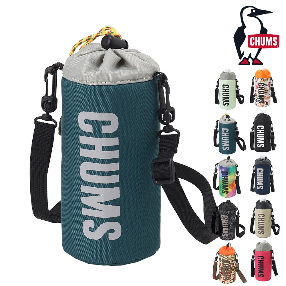 チャムス バッグ 小物 雑貨 ポーチ ドリンクホルダー カバー CHUMS リサイクルチャムスボトルホルダー CH60-3992 メンズ レディース キッズ 誕生日プレゼント ギフト ラッピング無料 正規代理店 5.ディープティール -603992t035