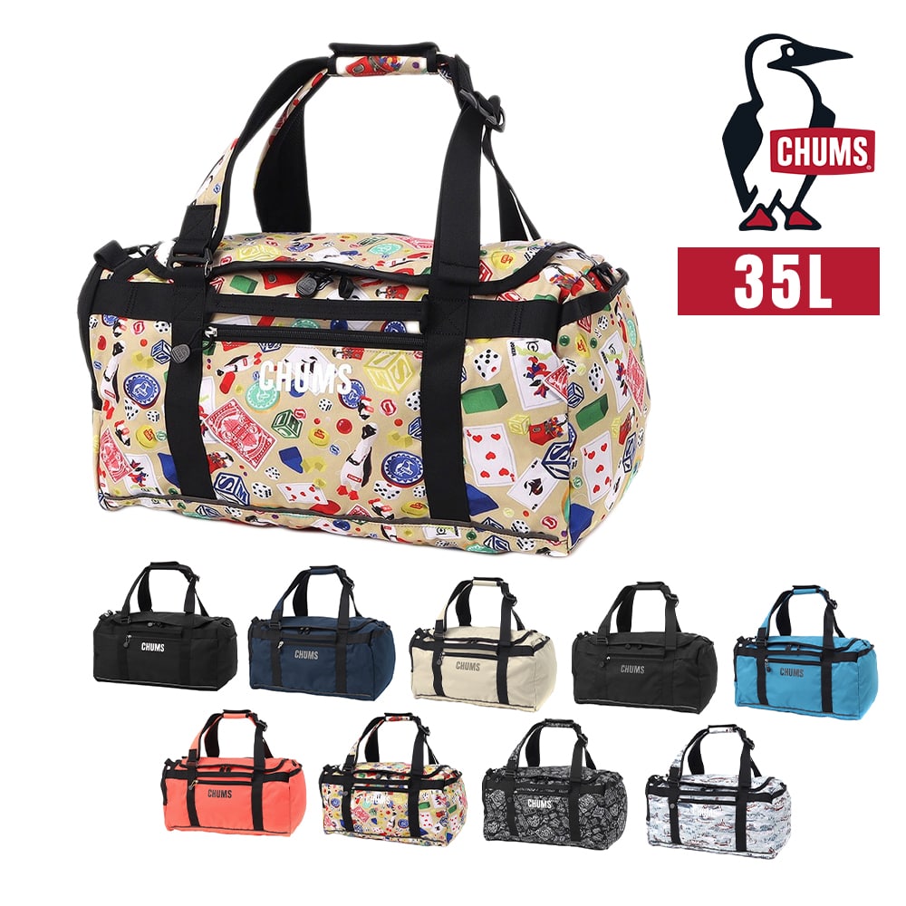チャムス バッグ ダッフルバッグ リュック CHUMS リサイクルチャムス2ウェイボストンバッグ35 35L B4サイズ CH60-4026 メンズ レディース キッズ 送料無料 誕生日プレゼント ギフト ラッピング無料 【正規代理店】 7.トイズ -604026z379
