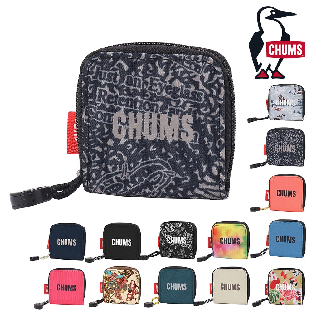 チャムス 雑貨 小物 コインケース 小銭入れ CHUMS リサイクルチャムススクエアコインケース CH60-4027 メンズ レディース キッズ 誕生日プレゼント ギフト ラッピング無料 正規代理店 7.アーカイブ -604027z401