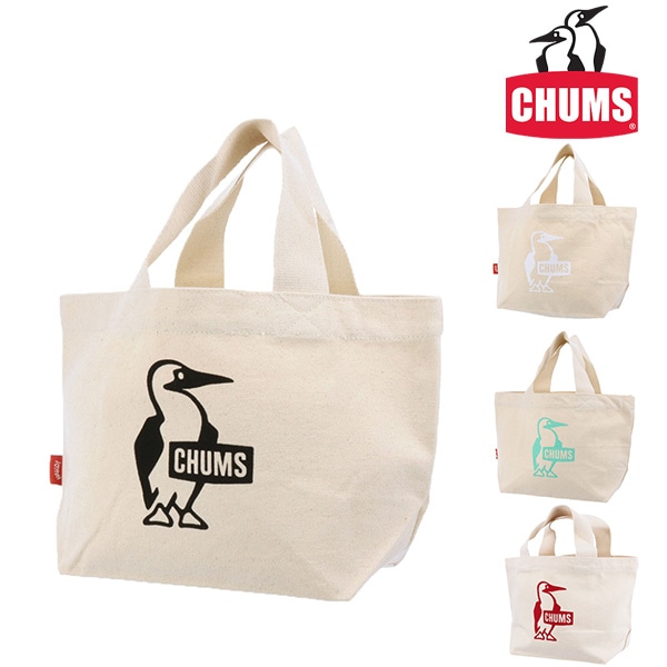 チャムス CHUMS アクセサリー Booby Mini Canvas Tote ブービーミニキャンバストート ch60-3496 1.ブラック 99x603496k001