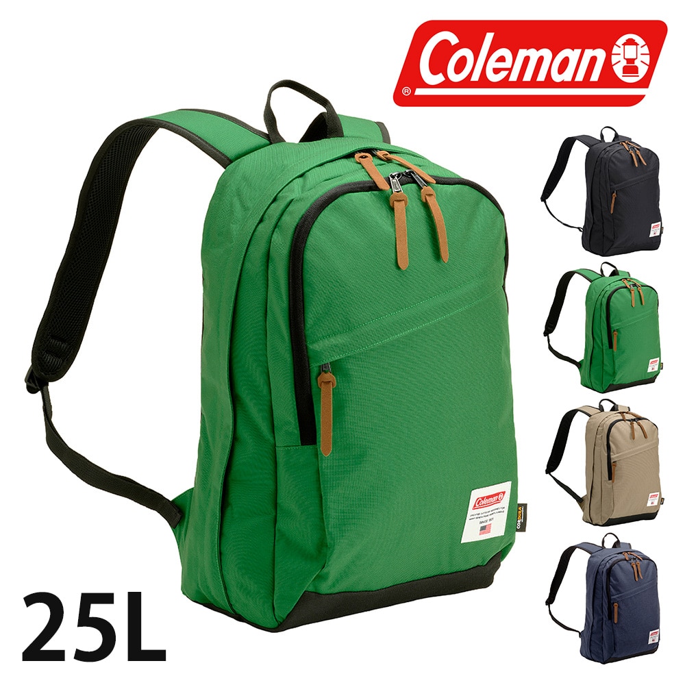 コールマン Coleman アメリカンクラシックTR25 リュックサック 3.グリーン -99x2205775