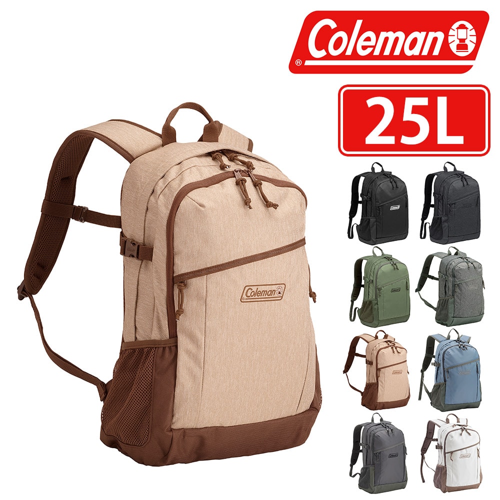 コールマン バッグ リュックサック デイパック バックパック リュック Coleman ウォーカー25 A3 B4 A4 B5 25L メンズ レディース キッズ 誕生日プレゼント 【正規代理店】 5.バターナッツ -99x2205851